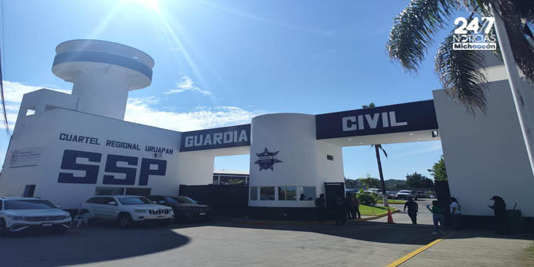 Cuartel-de-la-Guardia-Civil-en-Uruapan